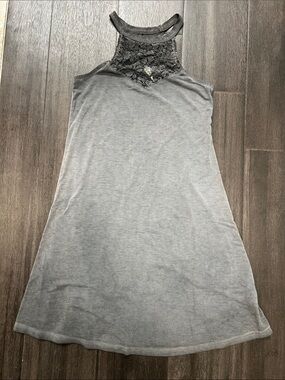 Mudd Charcoal Gray Sleeveless dress